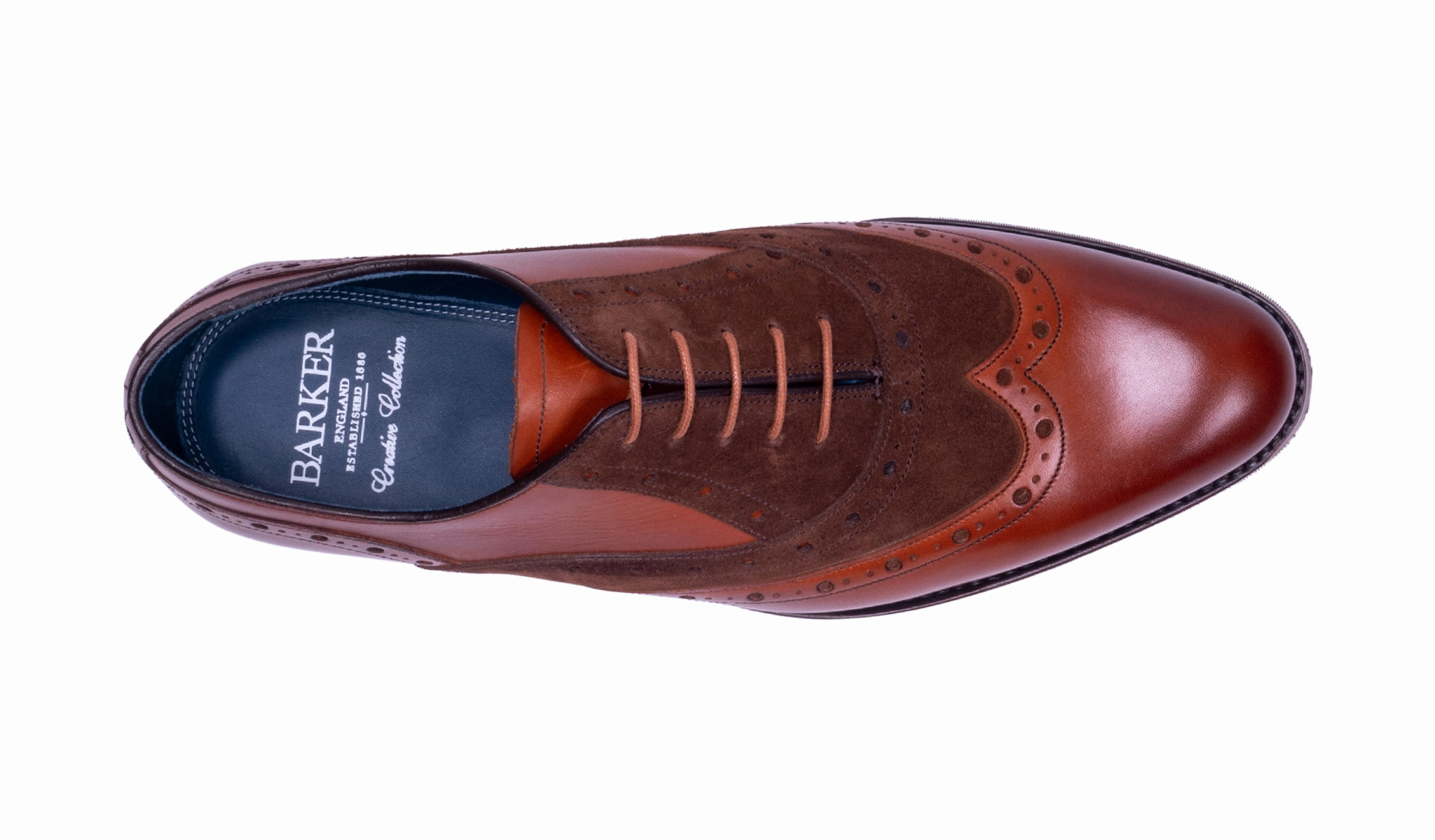 Lightweight Structure Abingdon - Chestnut Calf/Polo Suede