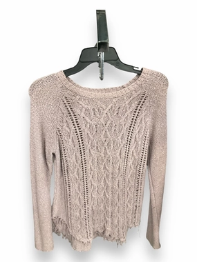 Stretch waistband Fade Resistant Dye Sweater By Clothes Mentor In Purple, Size: M