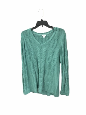 Sweater By J. Jill In Green, Size: M Oversized Silhouette