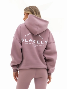 Lion like Active Studios Oversized Hoodie - Dusty Pink