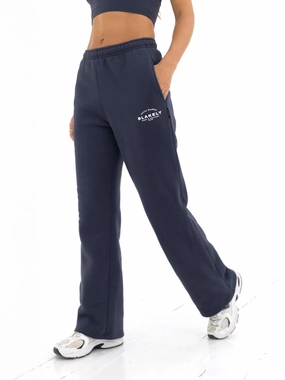 Core Fit Casual Look Active Studios Wide Leg Sweatpants - True Navy