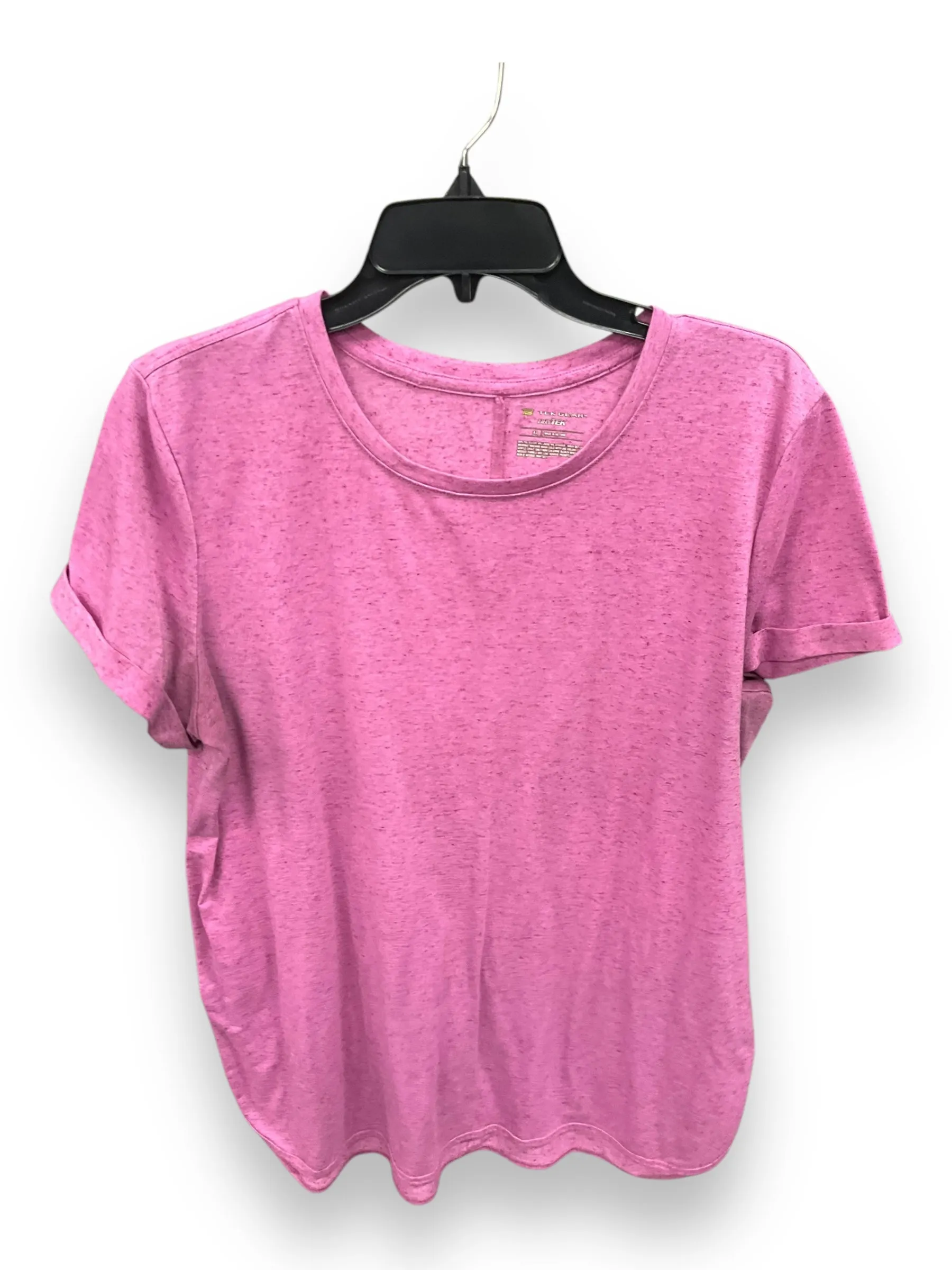 Athletic Top Short Sleeve By Tek Gear In Pink, Size: Xl Thermal Regulating Design NonIrritatingEdges