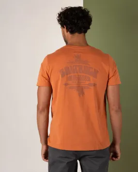 Beach relaxation crew neck Wave Chaser - Mens Short Sleeve T-Shirt - Orange