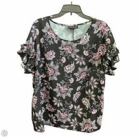 Top Short Sleeve By Lane Bryant In Multi-colored, Size: Xxl Odor Resistant Treatment FlexibleRibbedTrims