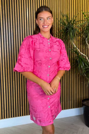 All Inclusive Everyday Look Agga Sangria Sunset Jacquard Dress