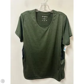Athletic Top Short Sleeve By Clothes Mentor In Green, Size: 2x QuickDry Performance Soft Wool