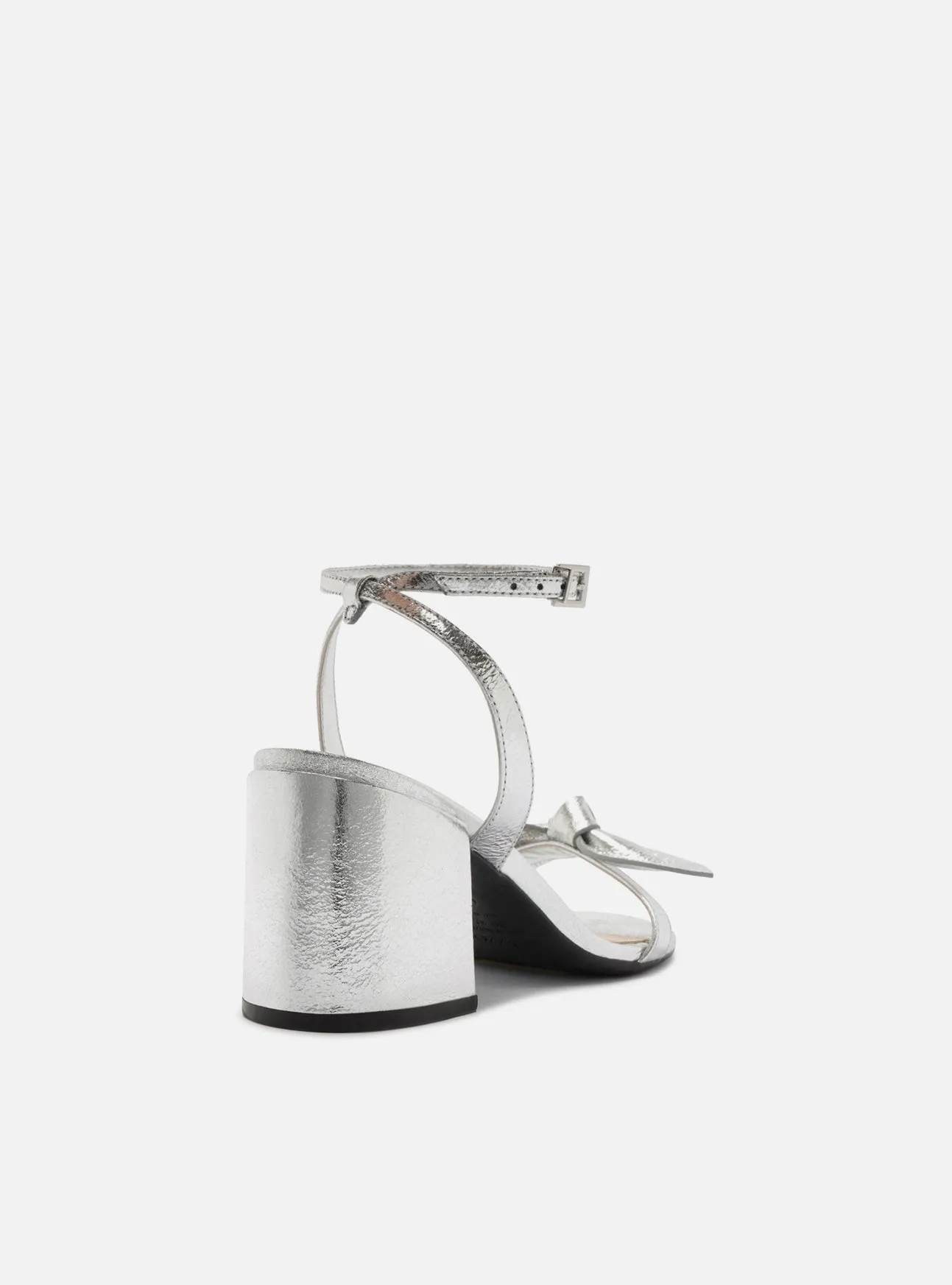 Alaia Mid Block Sandal Torsion Stability Elastic Band