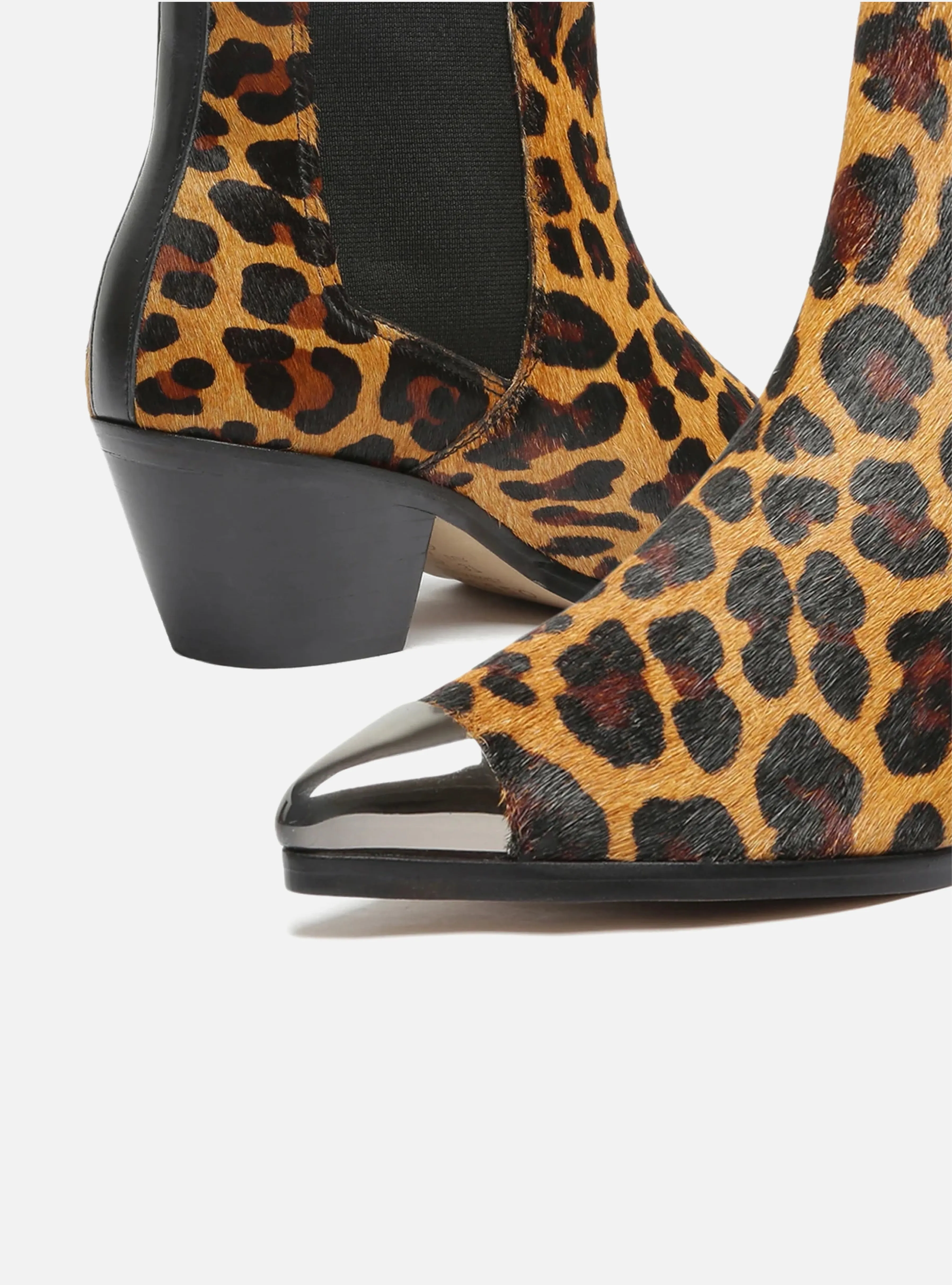 Alana Leather Chelsea Bootie Athletic Wear Elasticated