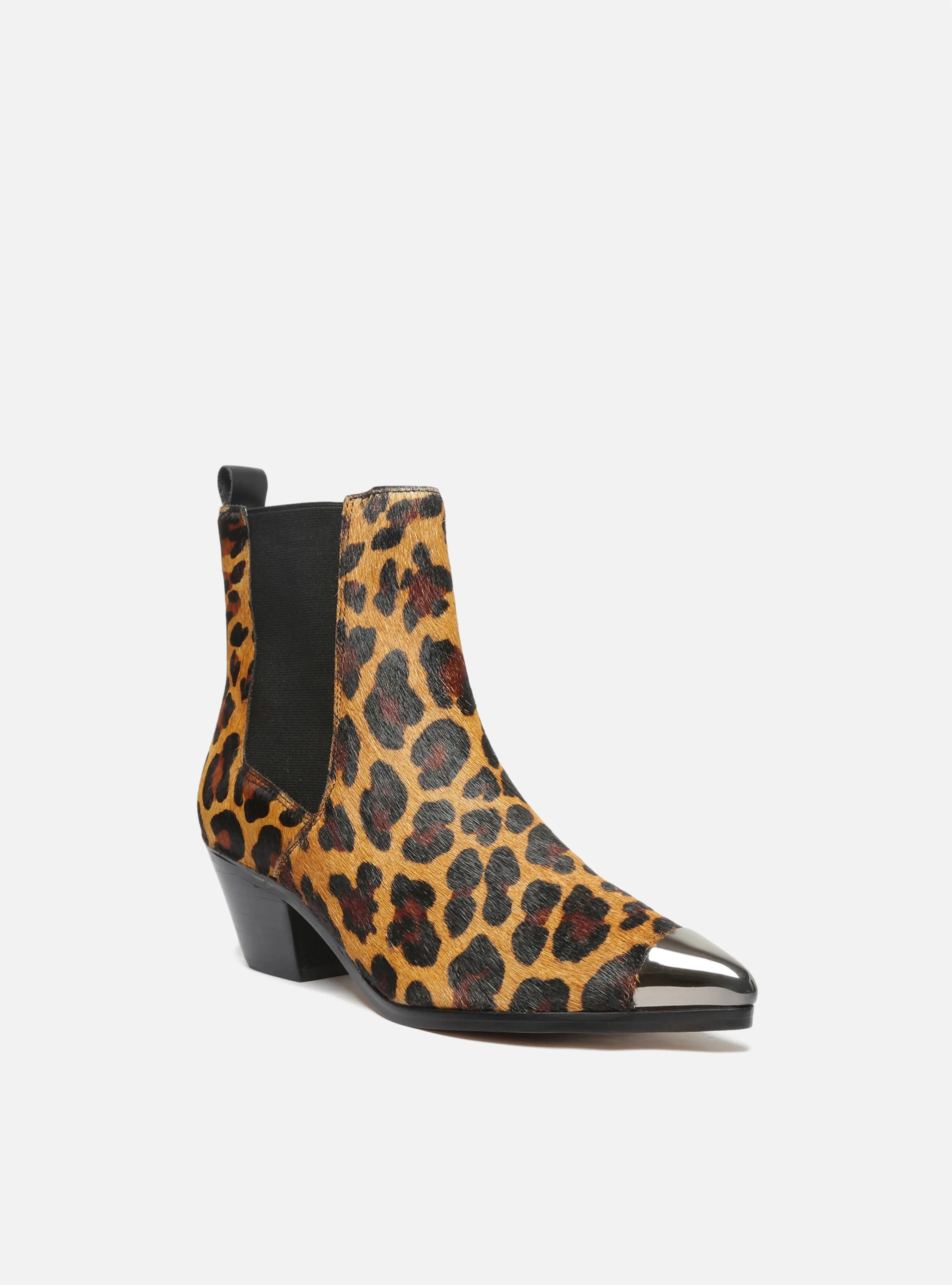 Alana Leather Chelsea Bootie Cushioned Step All Day Worker Flexible Frame Rainy Day Commuter