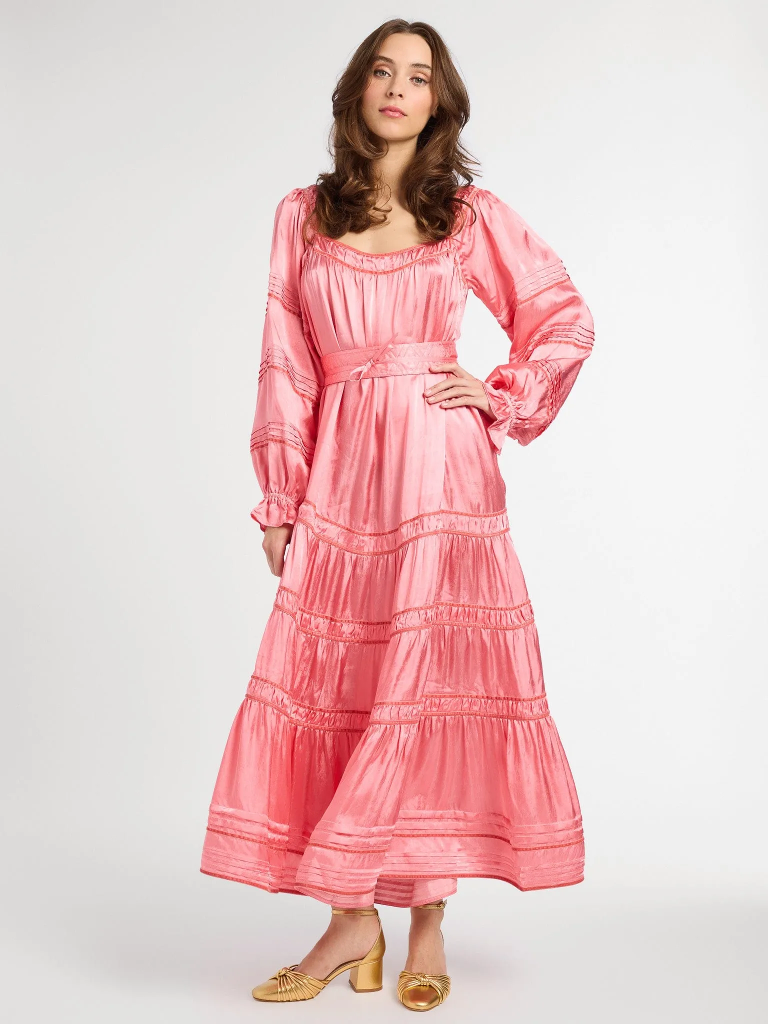 Simple Yet Elegant Alessandra Dress in Camellia