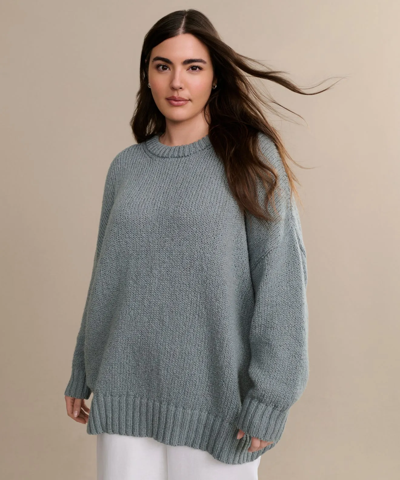 Foster Cotton Sweater Winter Layering