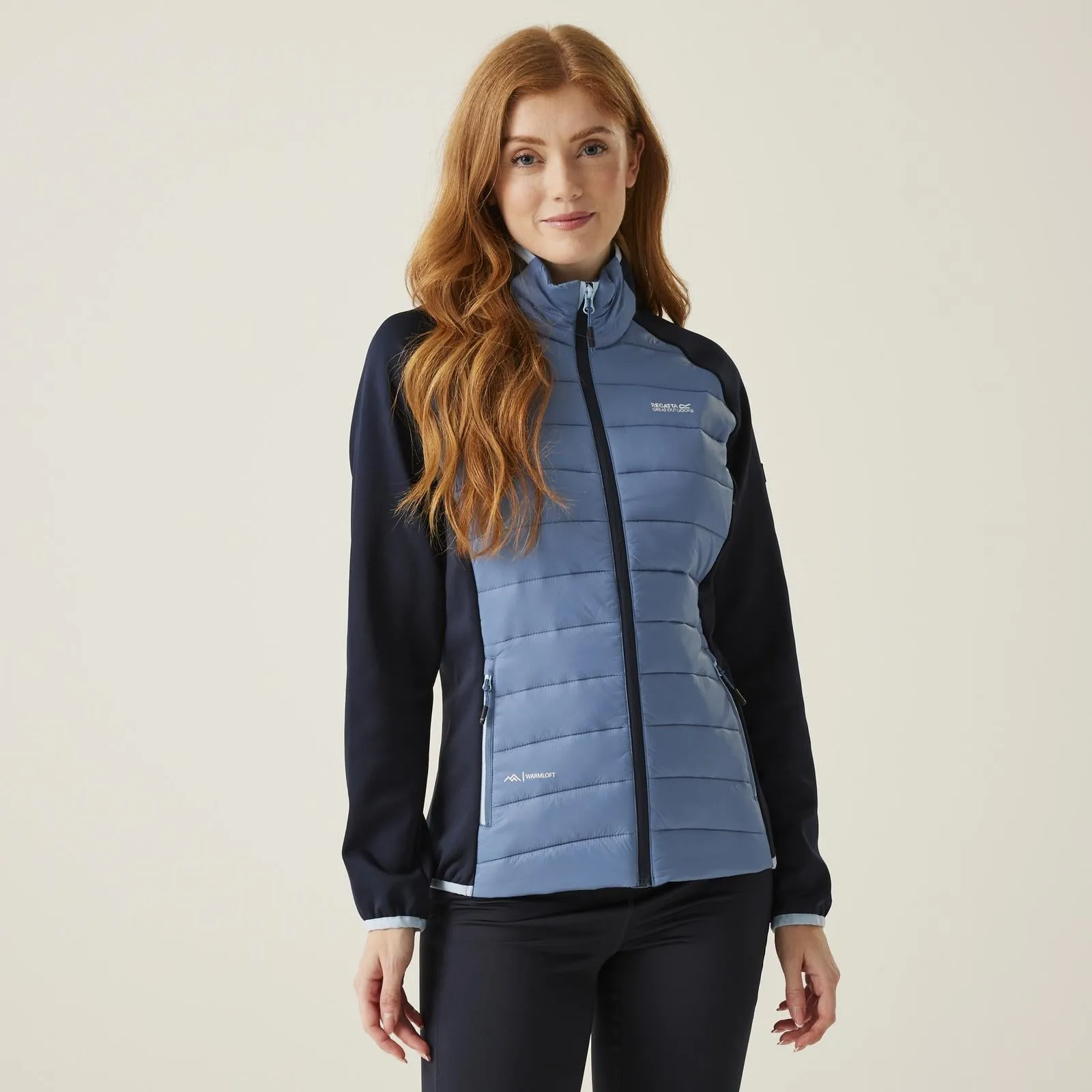 Regatta Womens Clumber V Hybrid Jacket Advanced Insulation Flexible Shoulder Design