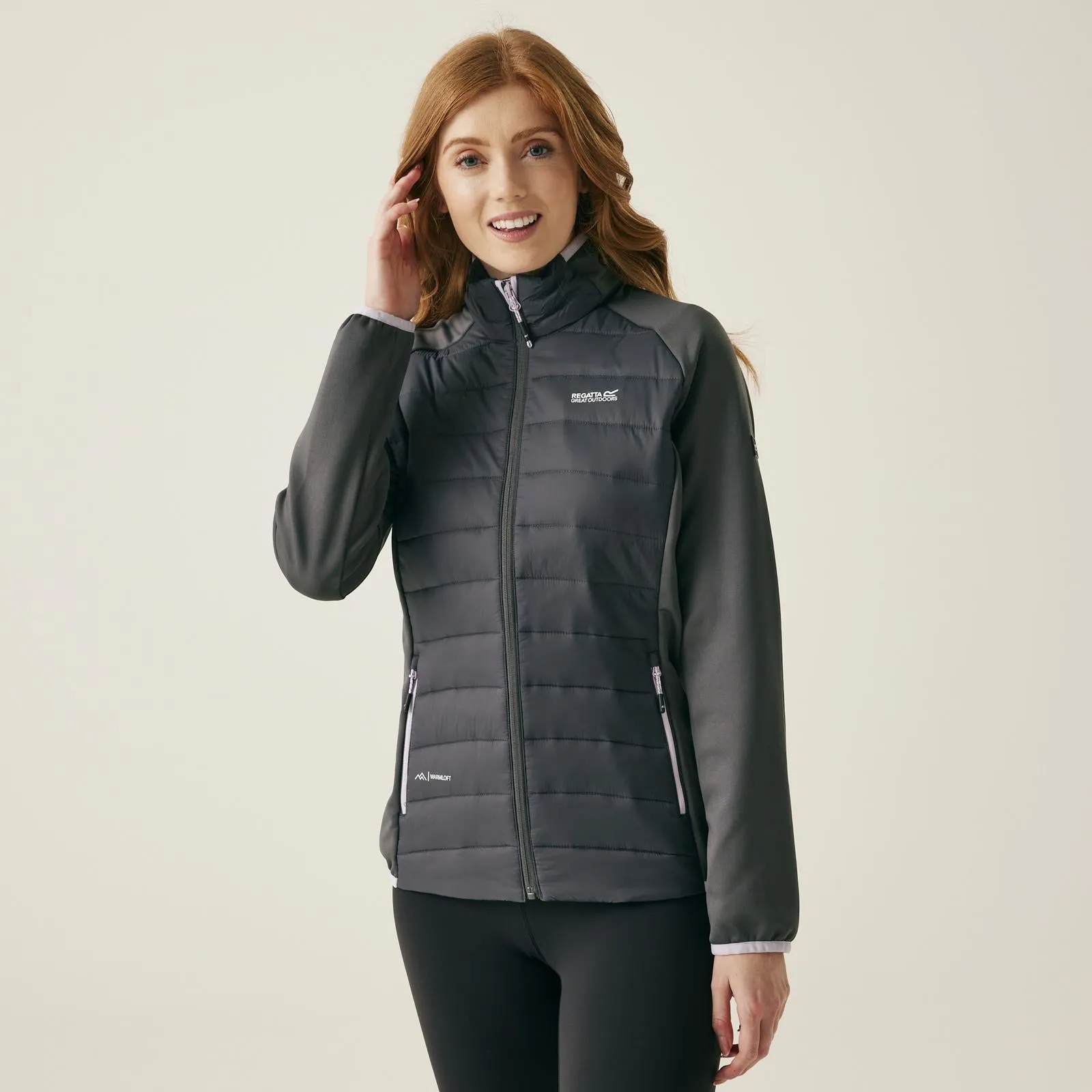 Multi Directional Stretch Regatta Womens Clumber V Hybrid Jacket