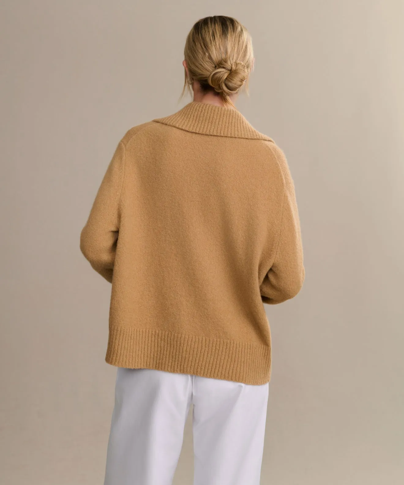Sleek Design Cashmere Stevie Polo