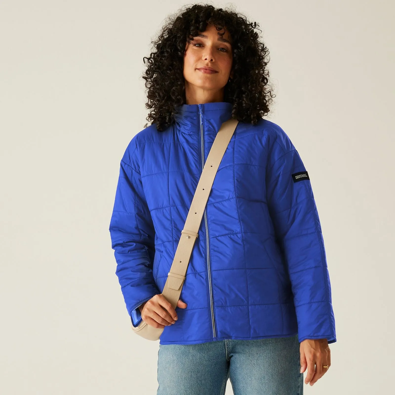 Regatta Womens Courcelle II Padded Jacket Layered Look Hidden Storage Compartments