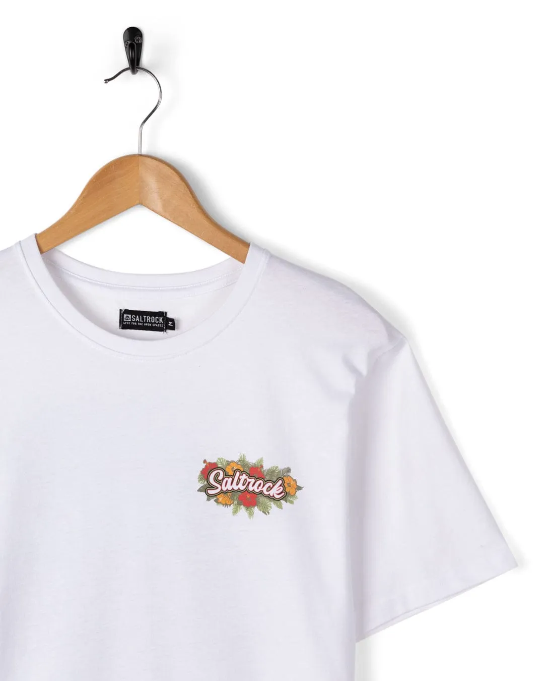 Surf Shack Devon - Mens T-Shirt - White Chic Smart