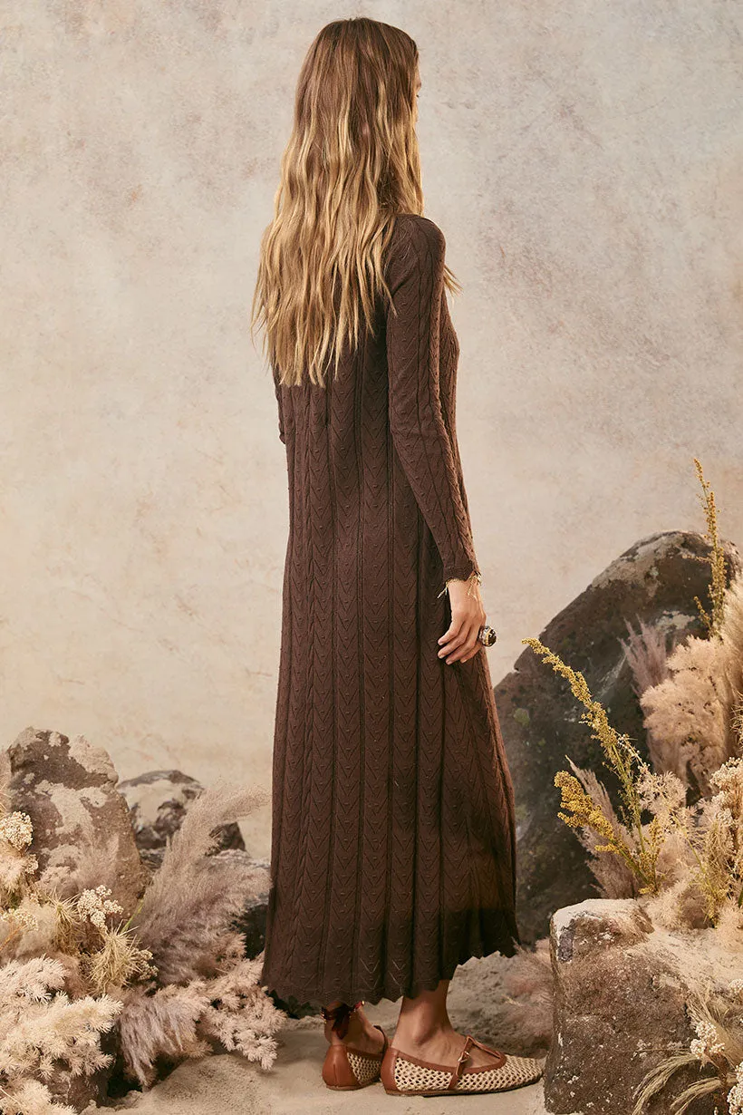 Urban Chic Breathable fabric Lou Lou Knit Gown