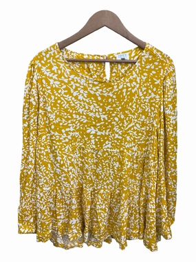 Tunic Long Sleeve By Time And Tru  Size: Xxl Erasable Surface Coating