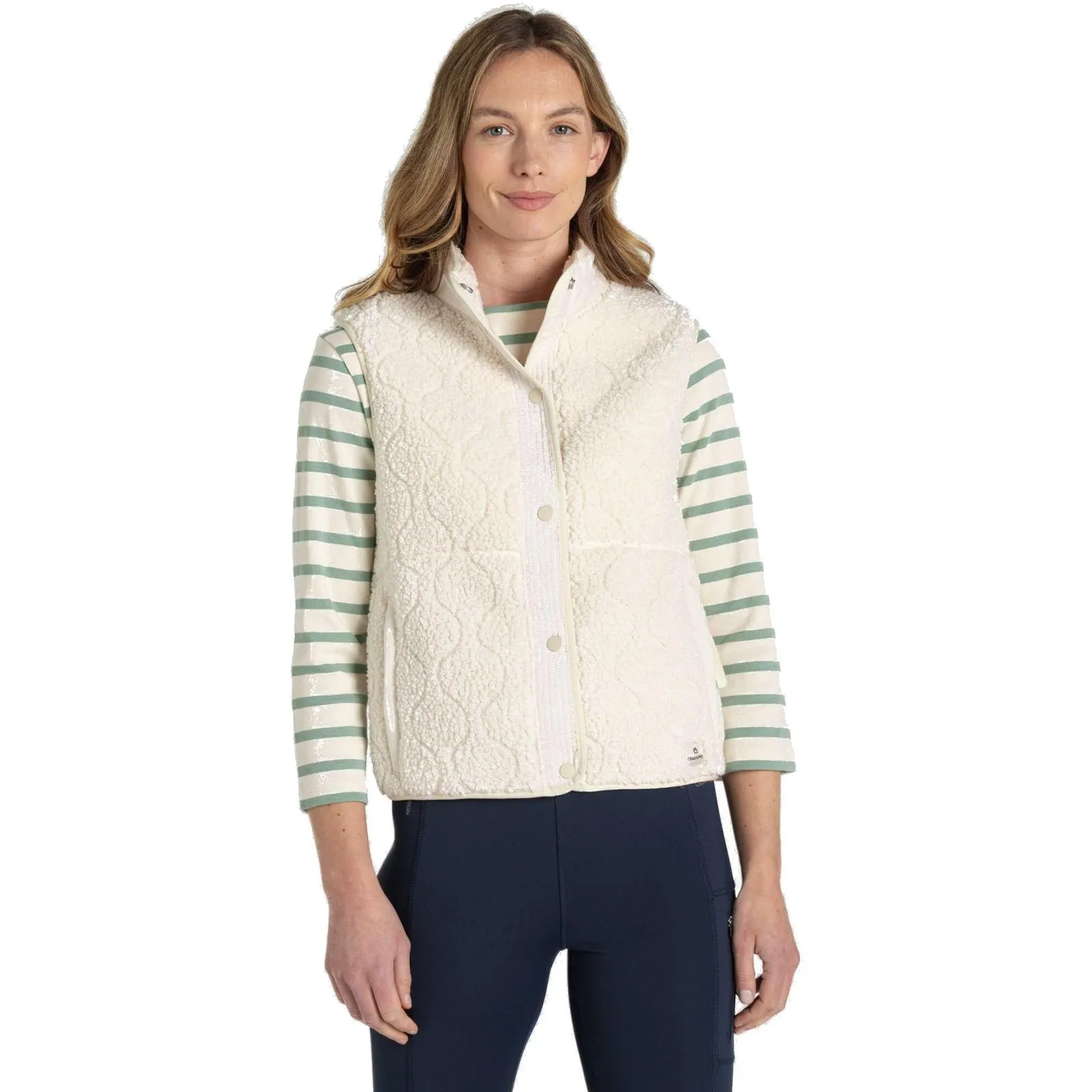 Craghoppers Womens Dinas Fleece Gilet Three Layer Laminate