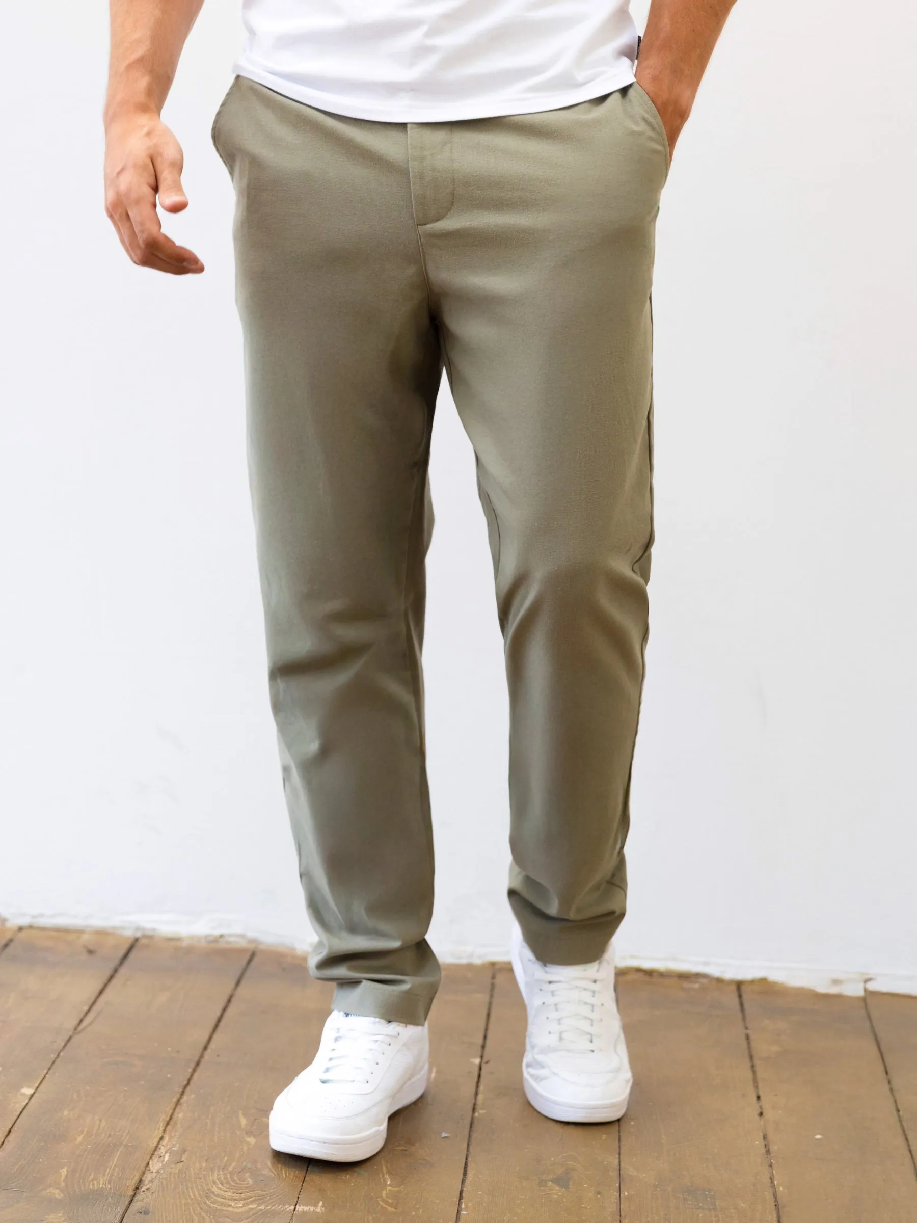 Go Out Style Alston Trousers - Khaki