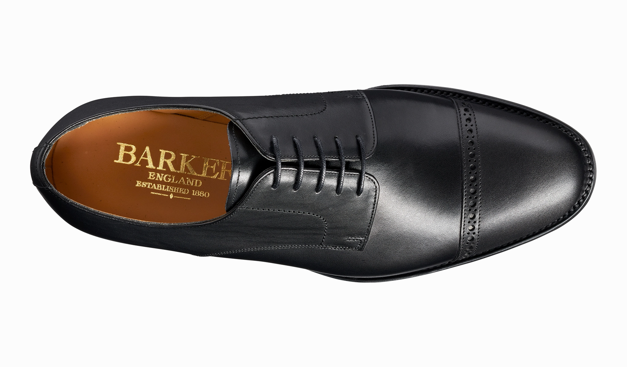 Angel - Black Calf Smooth Comfort Fit Natural Feel