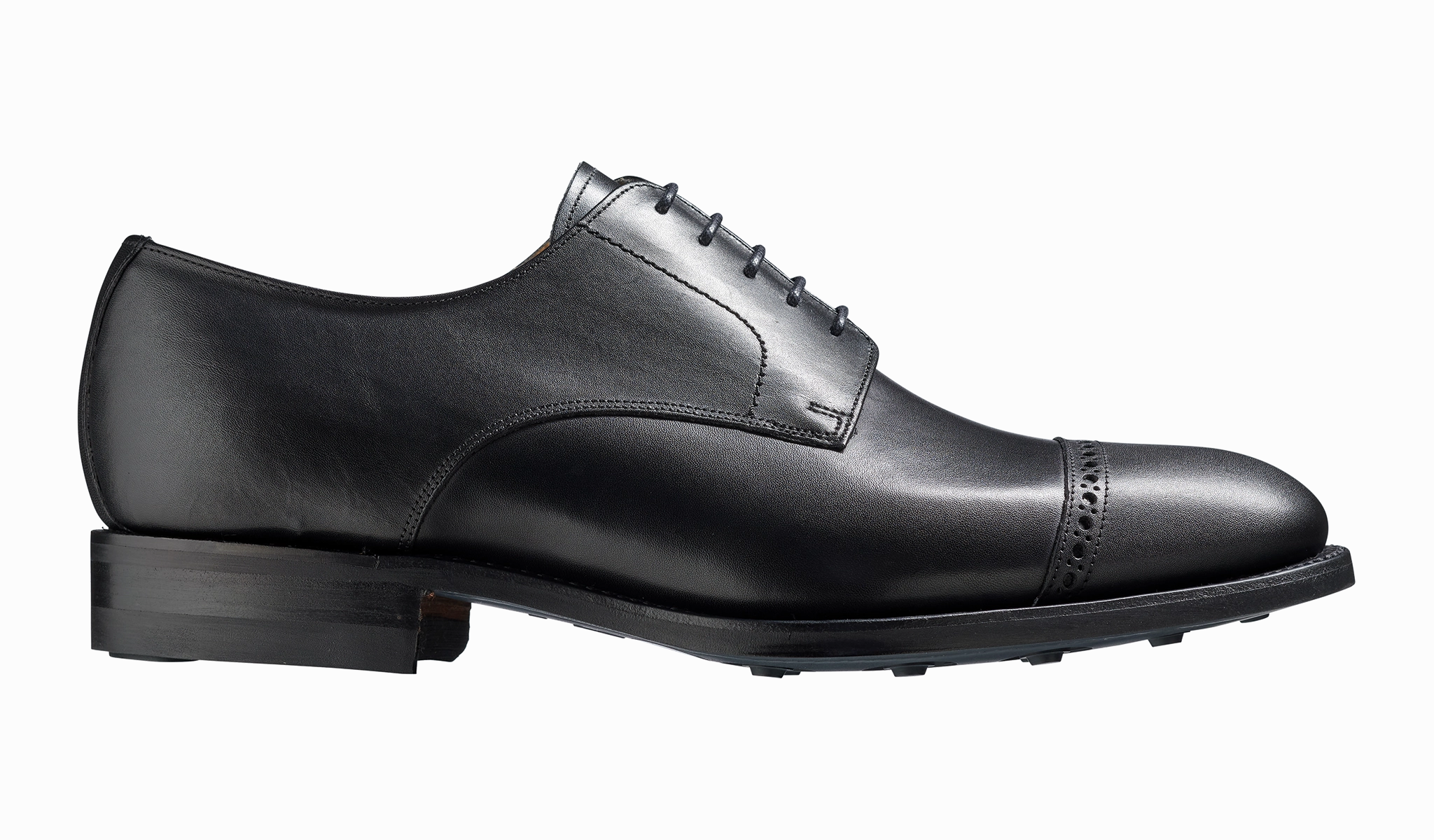 Lined Comfort Angel - Black Calf