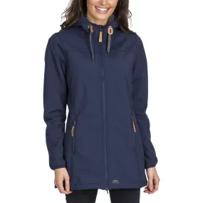 Fit For Travel Trespass Womens Kristen Softshell Waterproof Jacket - Navy - S
