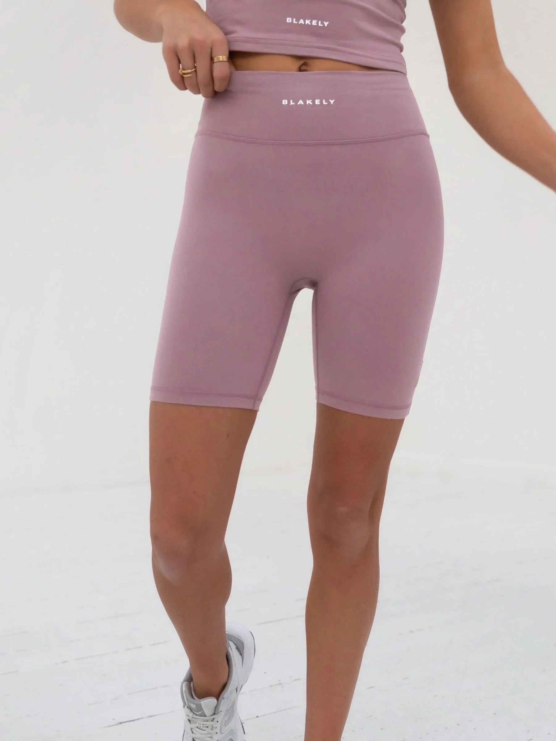 Fitness Enthusiast Ultimate Active Shorts - Dusty Pink