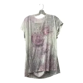 TaglessComfort Athletic Top Ss By Life Is Good In Purple, Size:1X