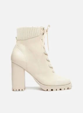 Graduation Ceremony Lizza Leather Bootie