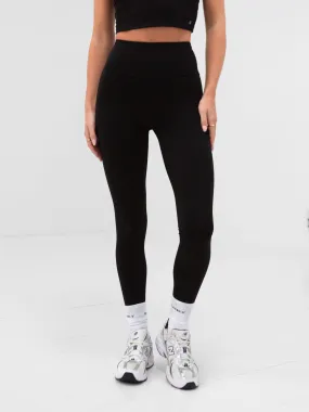 Cycling Trip High Waist Apex Pro Compression Leggings - Black