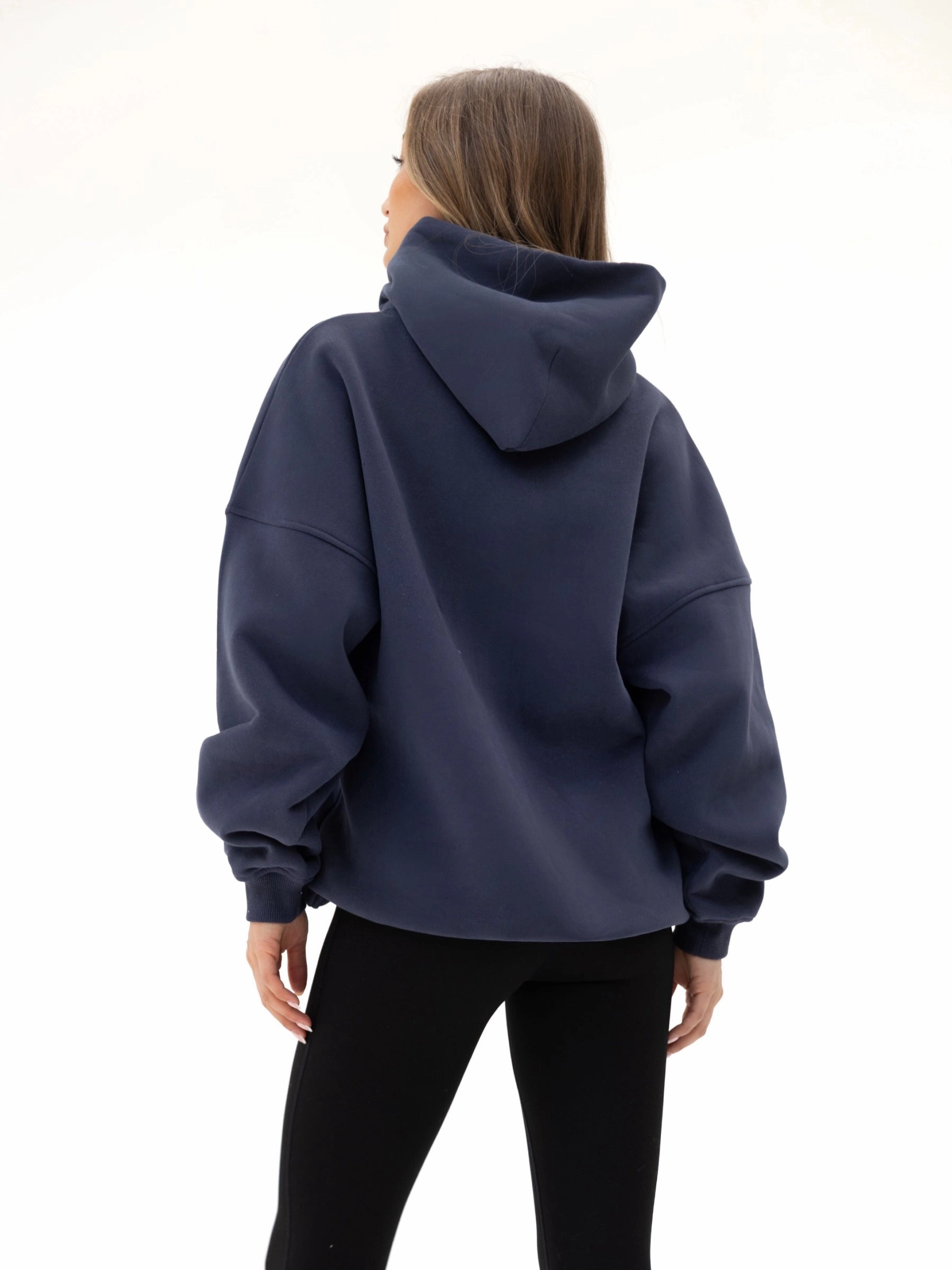 Sami Oversized Hoodie - True Navy Unisex