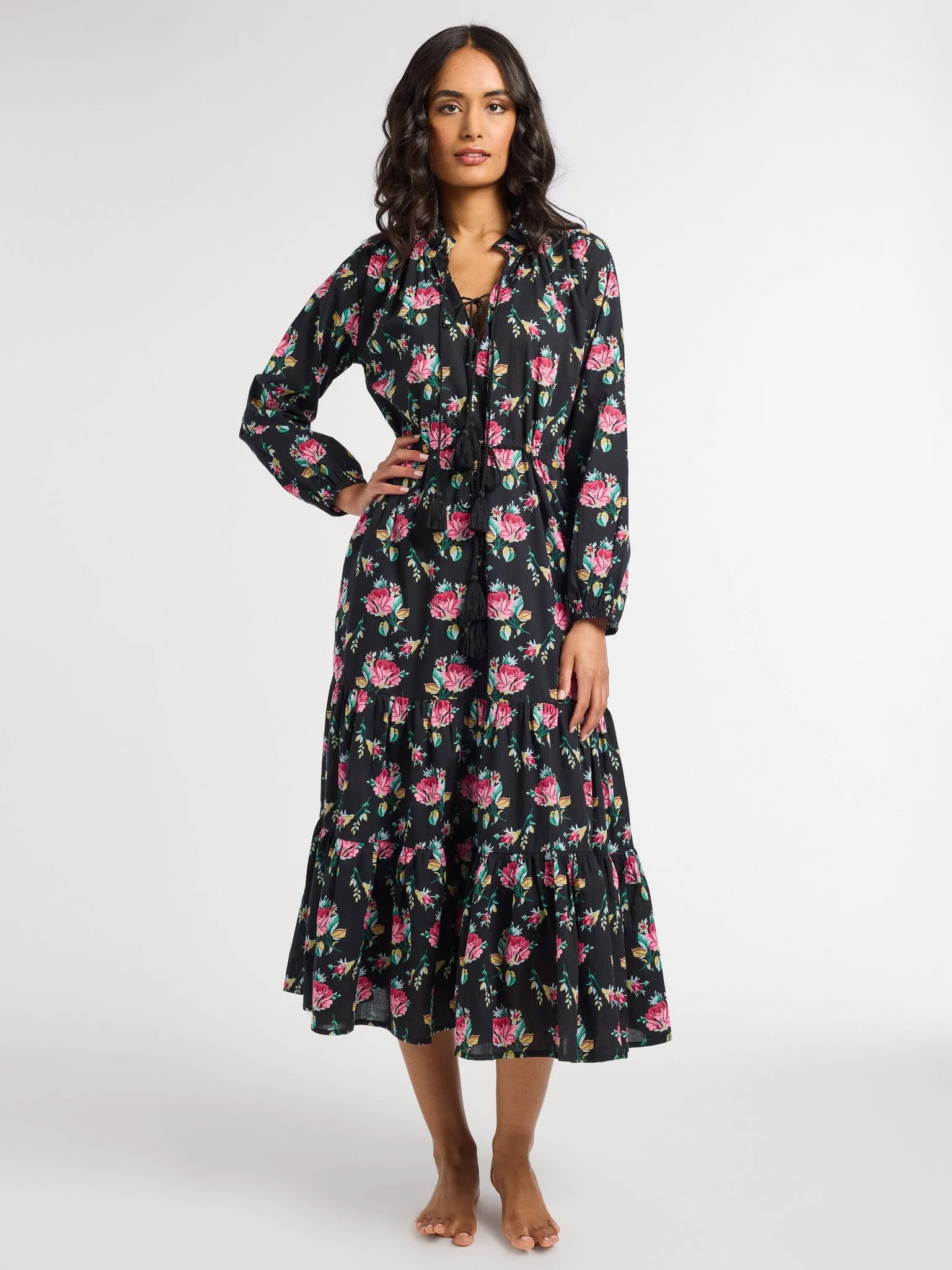 Modern Appearance Smile Soft Astrid Dress in Corsage