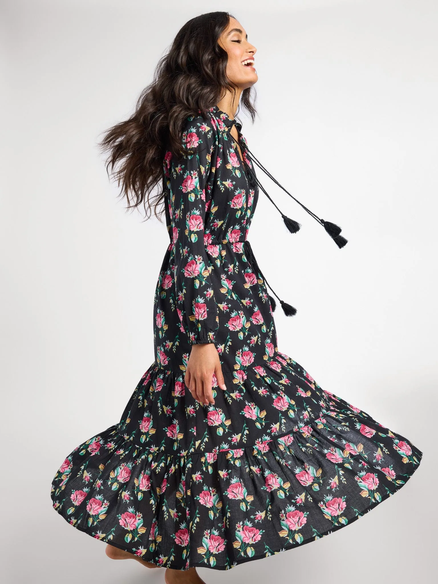 Sleeveless Astrid Dress in Corsage