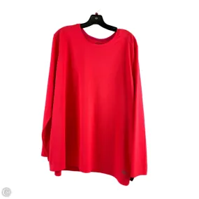 Athletic Top Long Sleeve Crewneck By Reel Legends In Orange, Size: 2x QuickDrying Vintage Hoodie