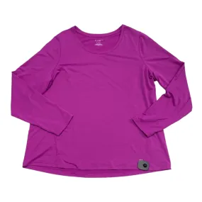 ClassicCrewNeck Comfortable Wear Athletic Top Long Sleeve Crewneck By Tek Gear  Size: 1x