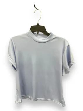 RecycledBlend Athletic Top Short Sleeve By Just Be In Blue, Size: 2x