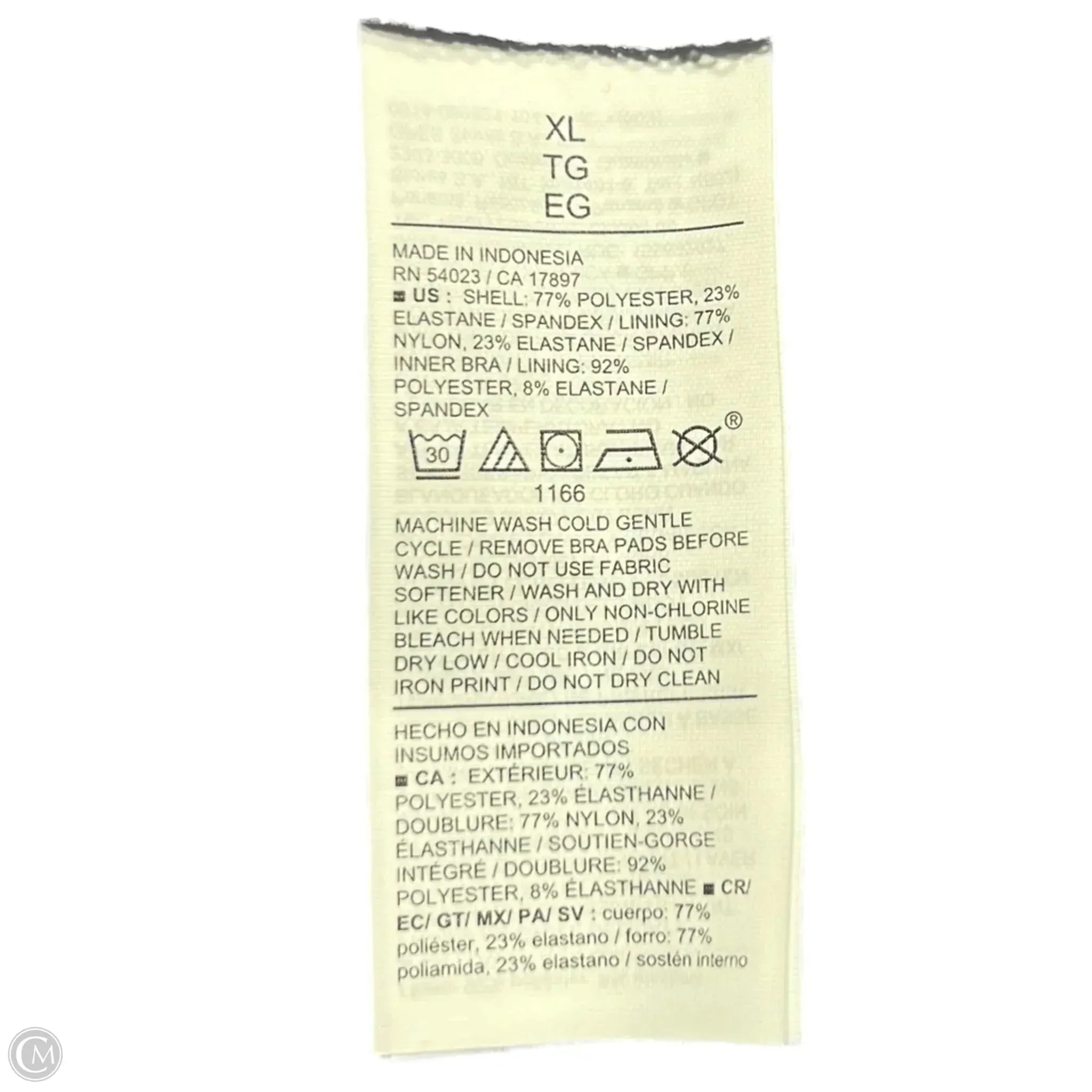 Athletic Top Short Sleeve By Old Navy In Purple, Size: Xl Hydrophobic Surface Treatment