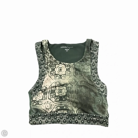 TearResistant EasyCare Fabric Athletic Bra By Nanette By Nanette Lepore In Green, Size: S