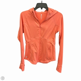 Athletic Jacket By Clothes Mentor In Peach, Size: S Tencel Blend Fabric Multi Panel Construction