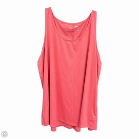 Athletic Tank Top By Maurices In Coral, Size: 2x Reflective Trims