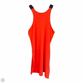 Sporty Design Athletic Tank Top By Nike Apparel In Orange, Size: Xs