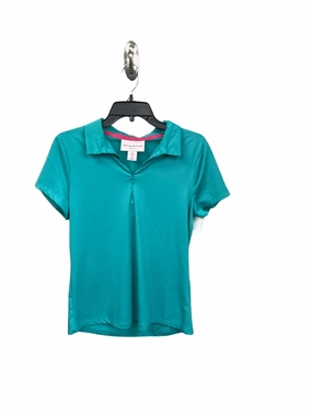 Athletic Top Short Sleeve By Tommy Bahama In Aqua, Size: M ThermalRegulationLayer