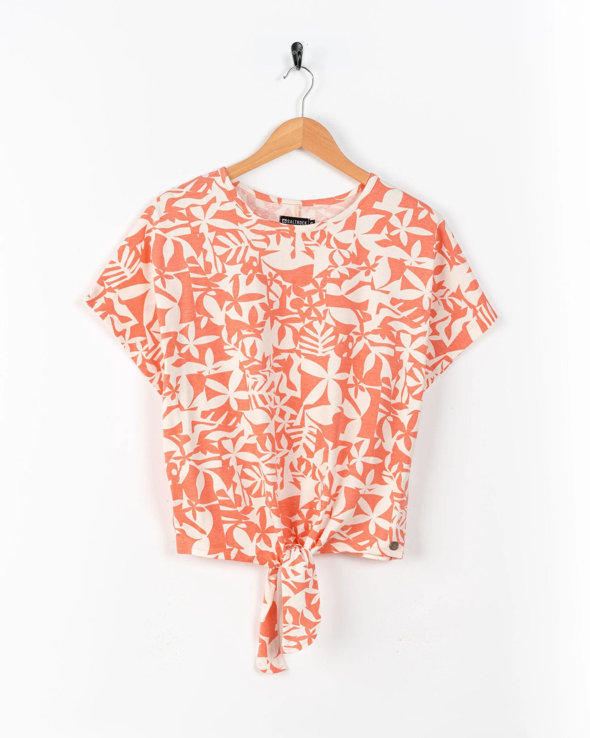 regular but not boring Balance  - Womens Short Sleeve T-Shirt  - Coral