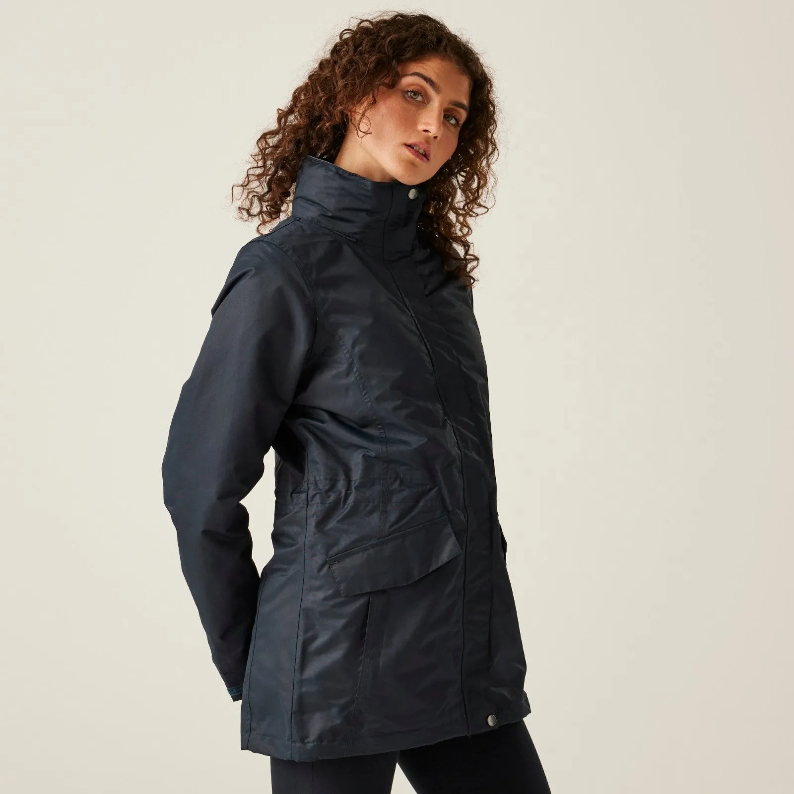 Regatta Professional Womens Benson III 3IN1 Waterproof Jacket Functional Zip Detail Secure Chest Pocket