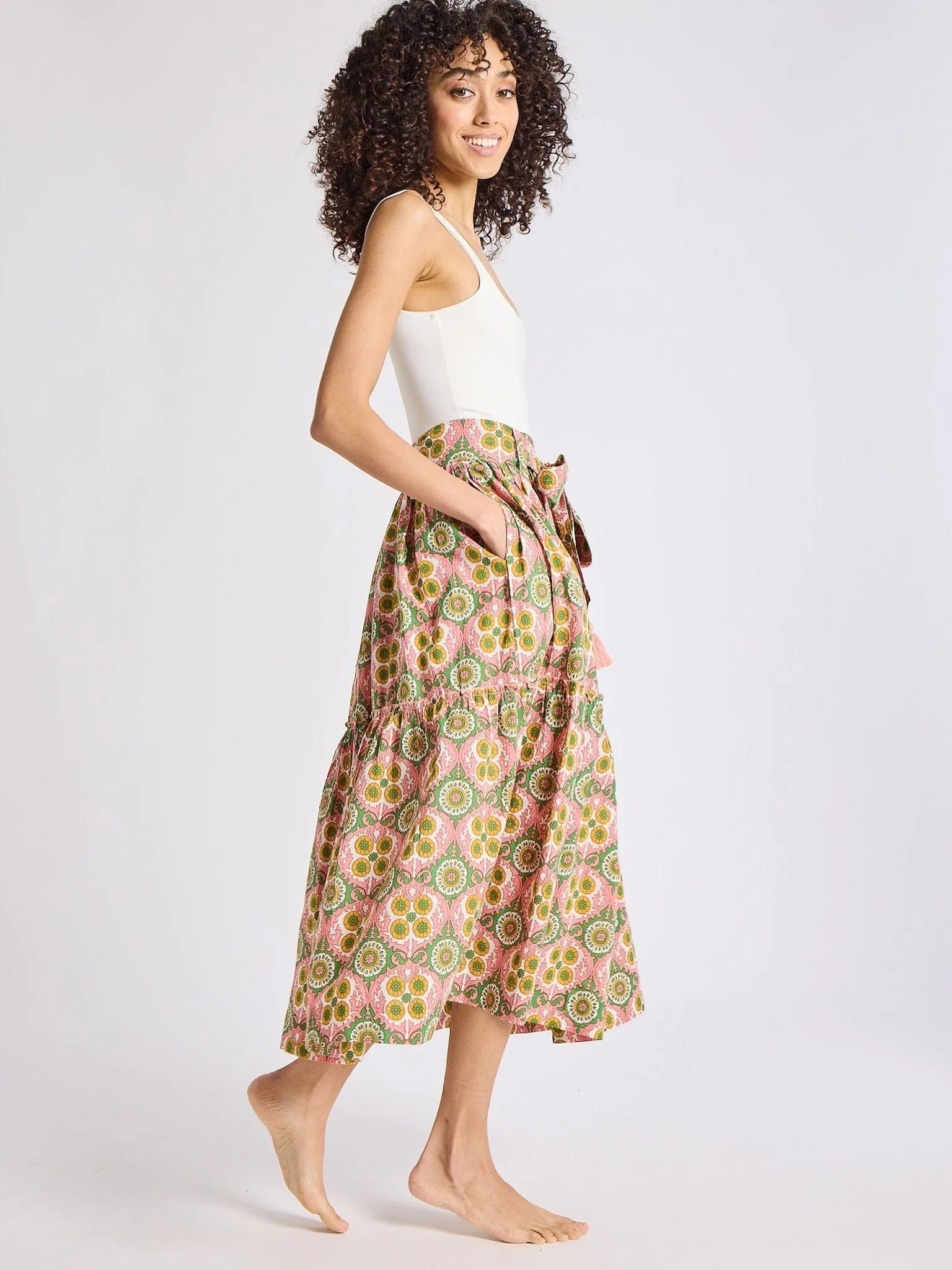 Travel Vibes Franc?oise Skirt in Yucatan