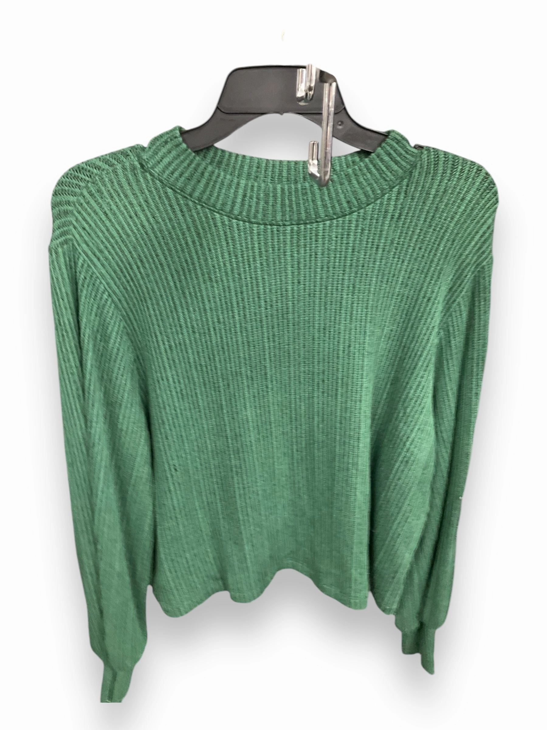 Recycled Material Blend RecycledPolyesterBlend Sweater By Lush In Green, Size: L