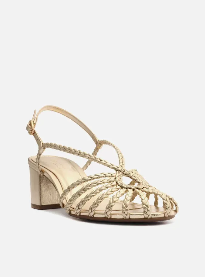 Wraparound Design Plantar Support Paola  Block Sandal
