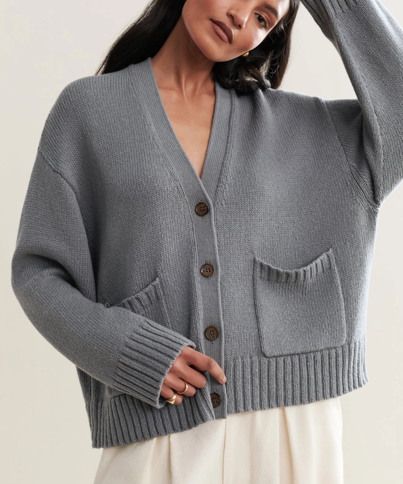 All Day Comfort Design Chilly Weather Barrett Cardigan