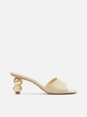 Canvas Effortless Comfort Blair Mid Geometric Sandal
